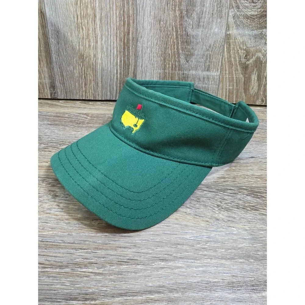 Masters‎ Augusta National Visor Hat American Needle Golf Logo Strap Adjustable